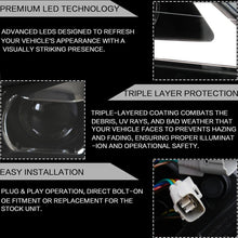 Cargar imagen en el visor de la galería, VLAND Headlamp Car Headlights Assembly for Toyota Camry 2012 2013 2014 Headlight with DRL moving turn signal Plug-and-play