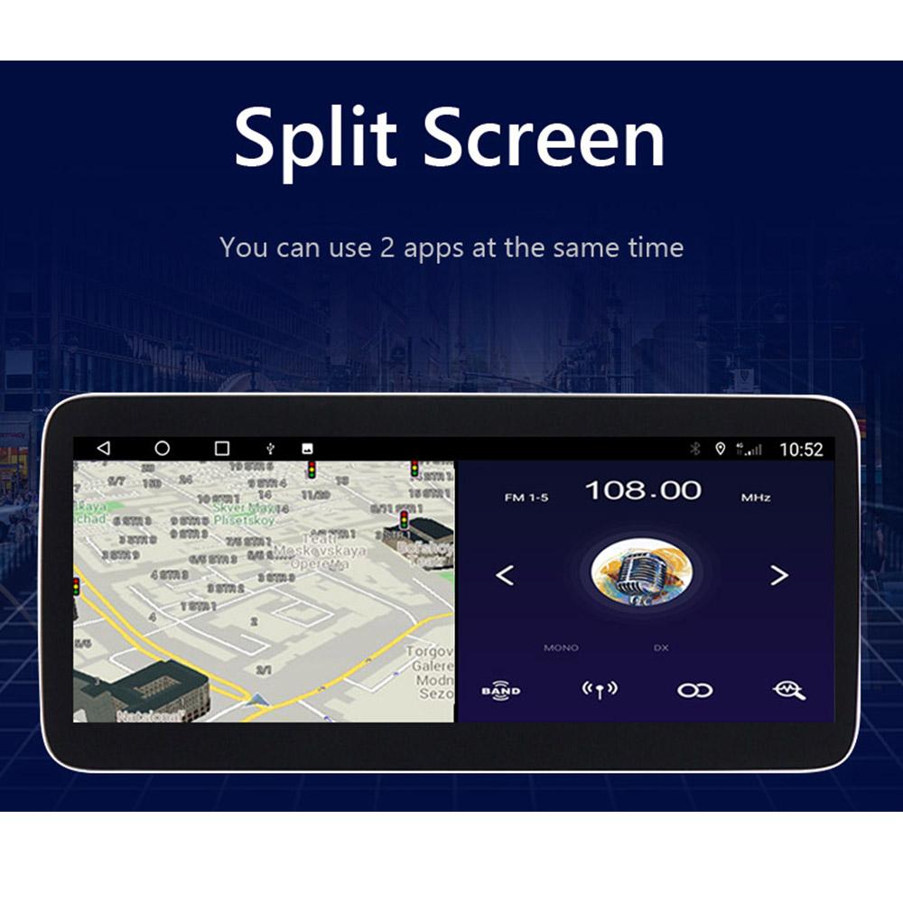 Eunavi 10.25''/12.3'' Android Auto Radio For BMW X1 E84 2009 2010 2011-2015 Car Multimedia Player Navigation GPS Carplay No DVD