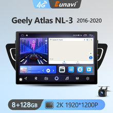 Load image into Gallery viewer, Eunavi 7862 8Core 2K 13.1inch 2din Android Radio For Geely Atlas NL-3 2016 - 2020 Car Multimedia Video Player GPS Stereo