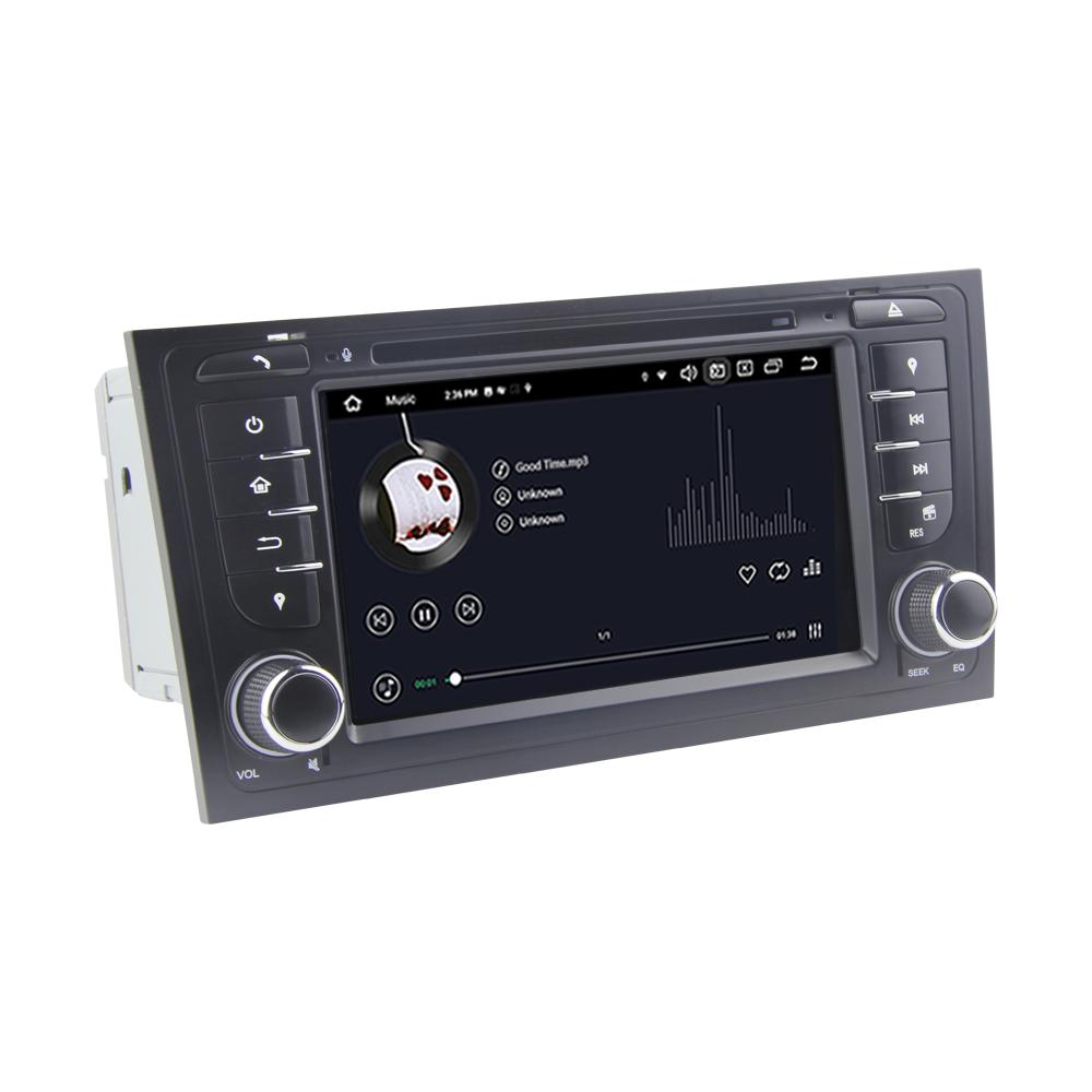 Eunavi Android 12 7862c Car Radio DSP Multimedia Player For Audi A6 S6 RS6 C5 1997-2004 GPS Navigation 4G Carplay IPS