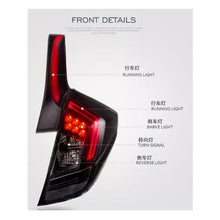 Load image into Gallery viewer, Vland For 2014-UP Fit /JazzTail Lights Led Red Lens New Design Plug And Play