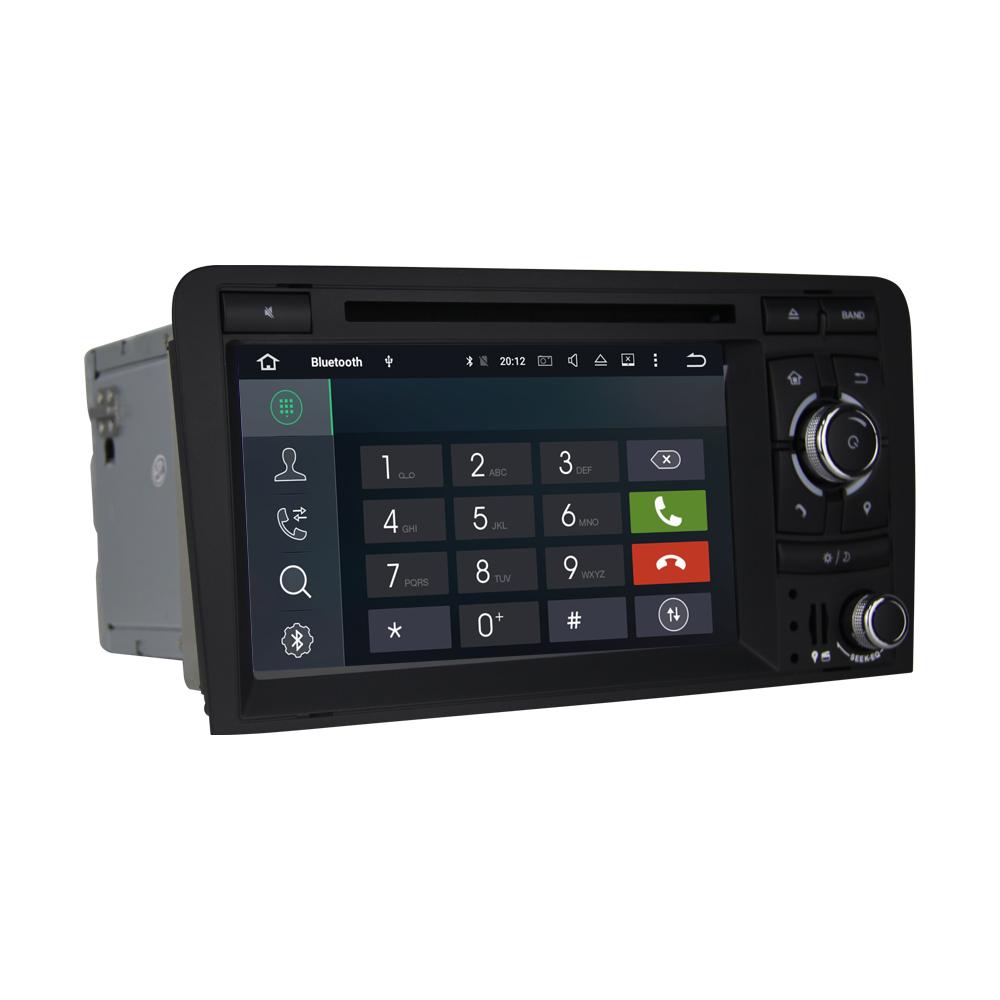 Eunavi Android 12 7862c Car Radio DSP Multimedia Player For Audi A3 8P 2003-2013 Autoradio Video GPS Navigation Carplay 4G IPS