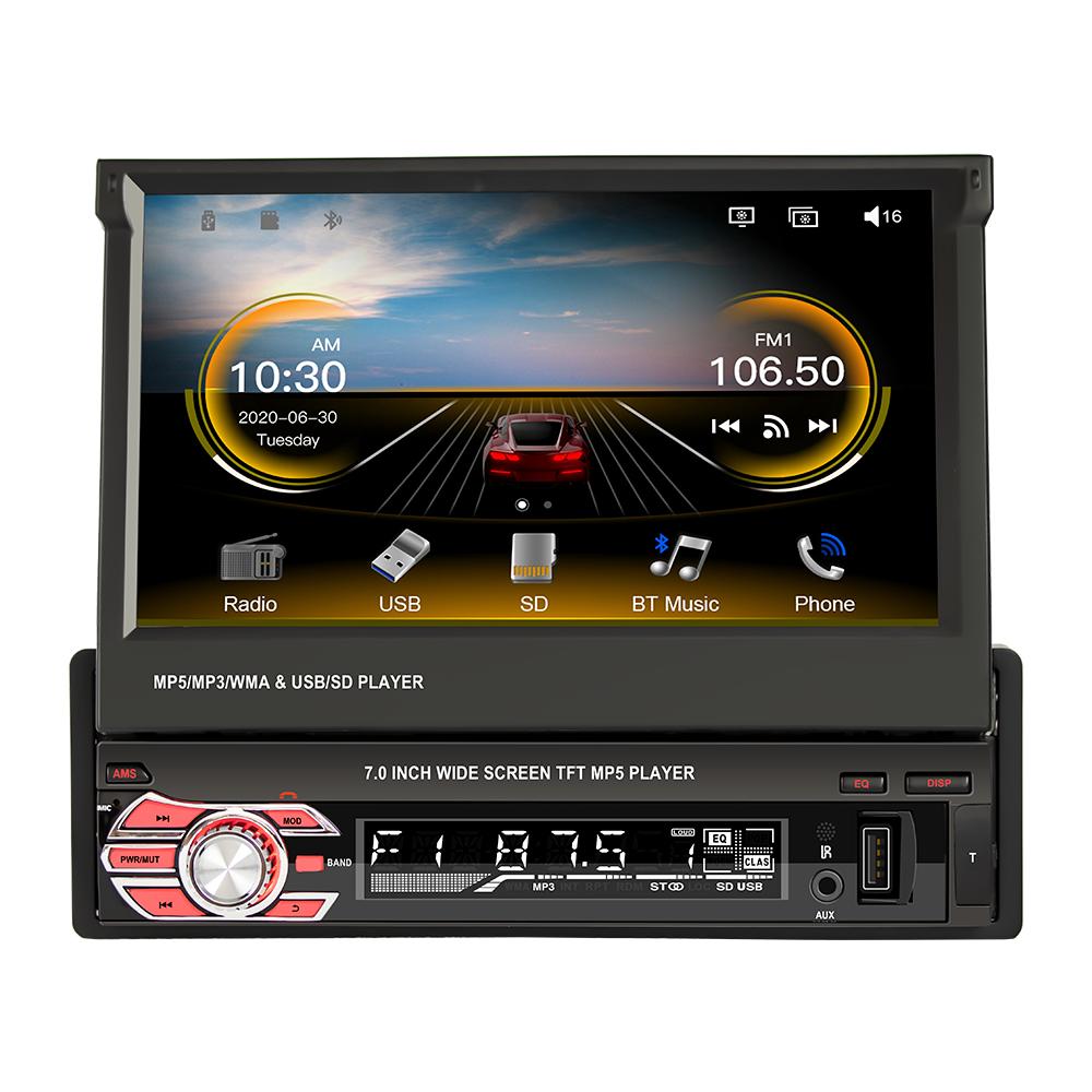 Eunavi 1 Din Android Car Radio Multimedia Player windows CE Universal Autoradio Stereo Audio HD Screen GPS Navigation NO DVD