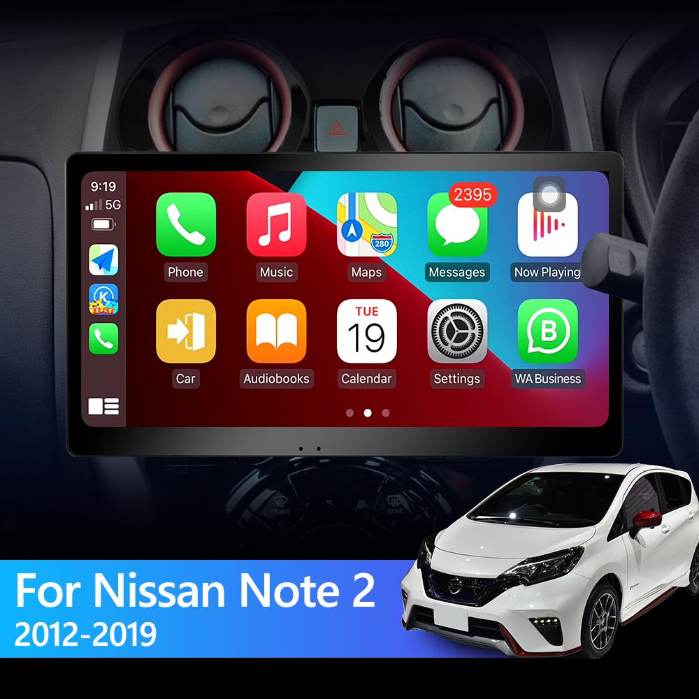 Eunavi 4G Carplay 2 Din Android Auto Radio For Nissan Note 2 E12 2012 - 2019 Car Multimedia Video Player GPS Stereo 2din 1920