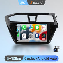 Load image into Gallery viewer, Eunavi 2DIN Android 10 Car Multimedia Player For Hyundai I20 2015 2016 2017 2018 Car Radio Stereo GPS Navigation 2 Din NO DVD